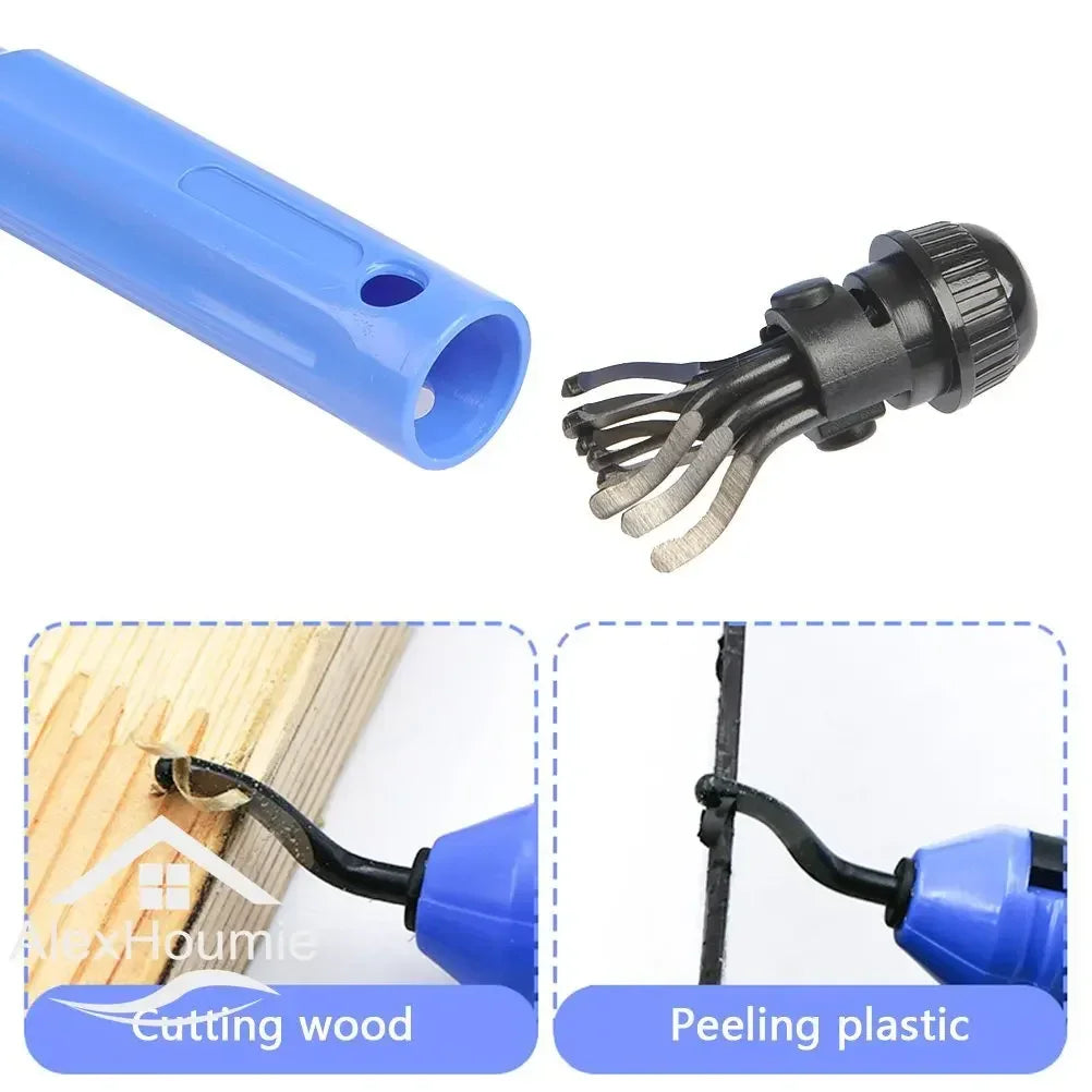 Burr Cutter Trimming knife Scraper Deburring Tool NB1100 Router Bit Rotary Deburr BS1010 Blades Remover For Wood Plastic