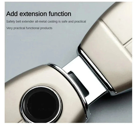 NEW Car Safety Seatbelt Lock Buckle Extension Plug Seat Belt Clip Extender For Porsche BMW Audi Car Interior Accessories