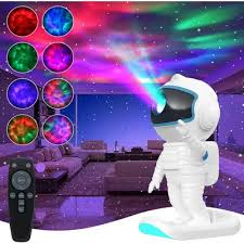 Astronaut Starry Sky Projection Light Full of Stars Ambient Light Spaceman Laser Nebula Water Ripple Bedroom Projection Light