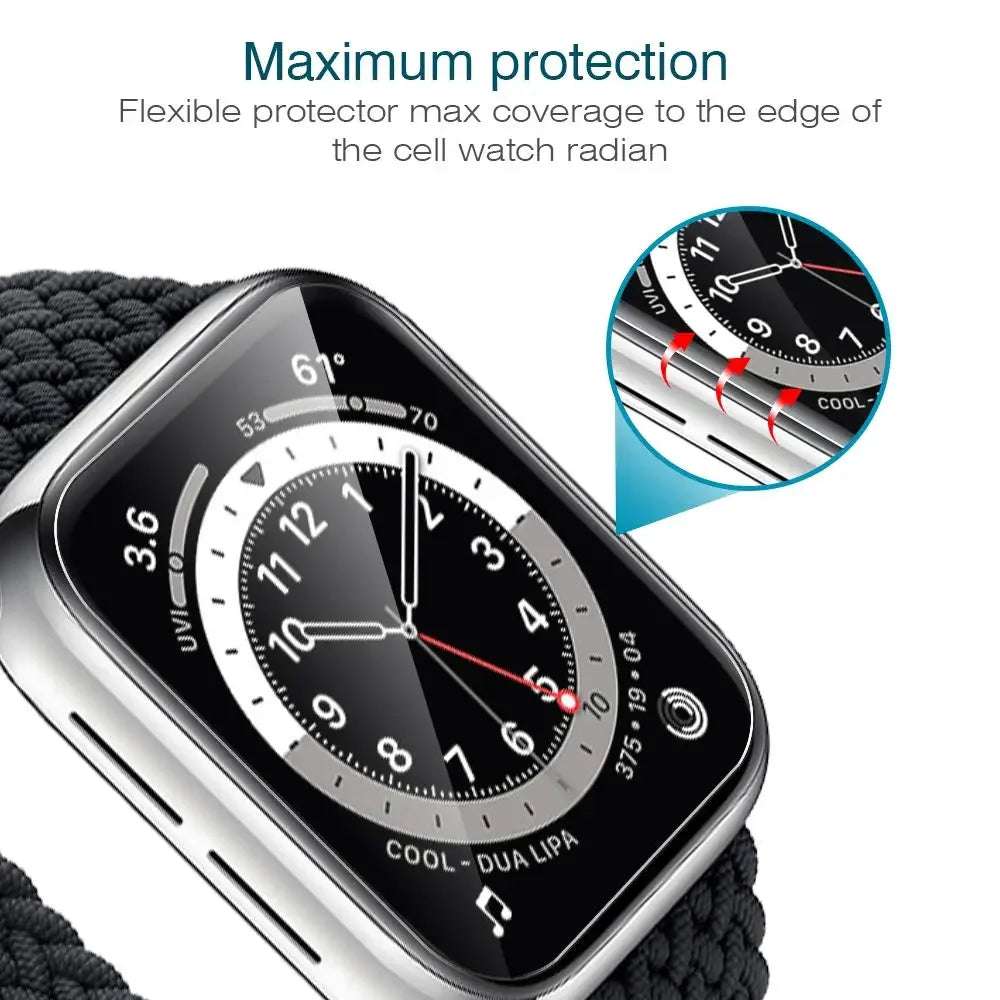 Film For Apple Watch Accessories Ultra 8 7 6 SE 5 4 3 iWatch 49 44mm 40 45mm 41mm 42 38mm Screen Protector Cover For Apple Watch