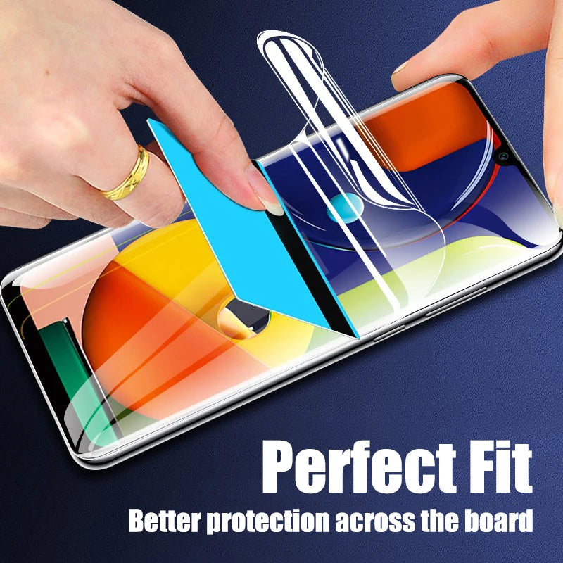 4PCS Hydrogel Film for Samsung Galaxy S23 Ultra S22 S10 S9 S8 Plus S21 S20 FE Screen Protectors for Samsung Note 20 10 Plus Film