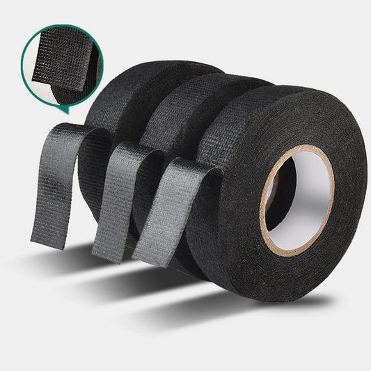 Electrical Tape Heat-resistant Harness Bundle Insulation Auto Wiring Fabric Cloth Wrap Waterproof Cable Organizer Adhesive Tapes